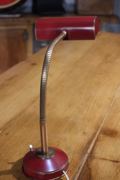 lampe de notaire vintage 1940 style pirouette